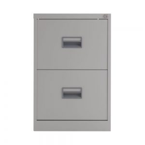 Talos 2 Drawer Filing Cabinet Grey KF78764