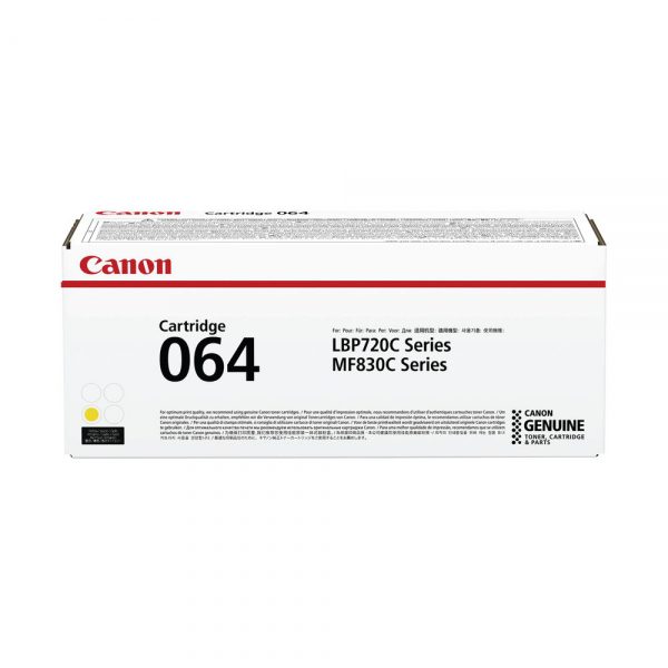 Canon Cartridge 064 Yellow Laser Toner Cartridge Office Plus #1 in Swords, Dublin, Ireland.