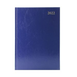 Desk Diary Week To View A5 Blue 2022_swords_dublin_ireland