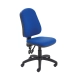 First High Back Operator Chair 640x640x985-1175mm Blue KF98506 #1 in Dublin, Ireland